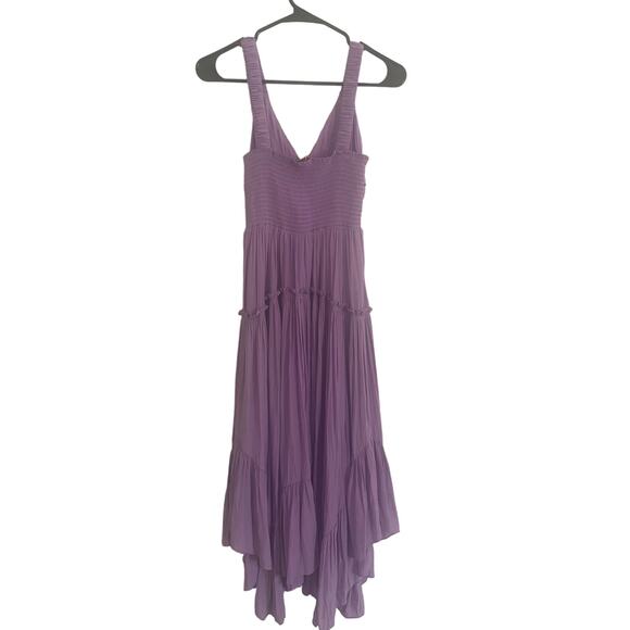 Ramy Brook Cleo Dress Maui Lilac XS, Lavendar Flowing Chiffon, A04, $179, NWT - Picture 5 of 6